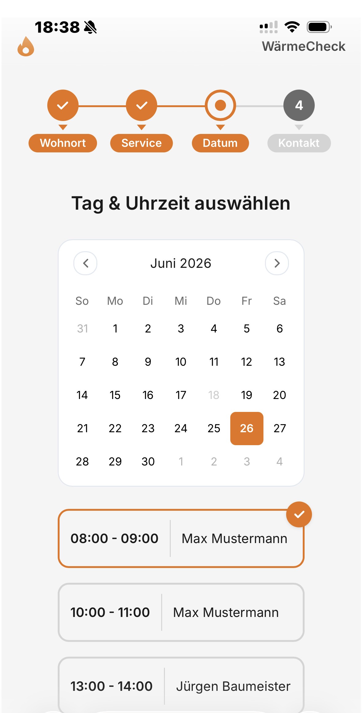 Neues System – Screen 3